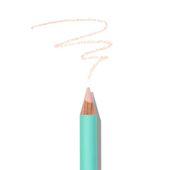 Satin Kohl Eye Pencil Bright – vit ögonpenna för vattenlinjen