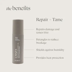 Lanza Keratin Healing Oil Defrizz Cream
