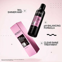 Acidic Color Gloss Glass Gloss Treatment