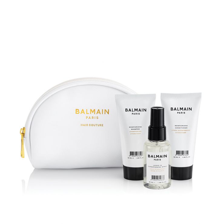 Balmain Cosmetic Bag White CARE